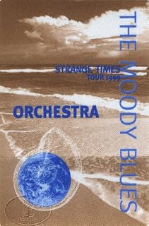 Moody Blues 1999 Backstage Pass Brown