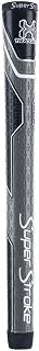 SuperStroke Traxion Tour Golf Club Grip, Midsize, Advanced Surface Texture Improves Feedback and Tackiness and Even Hand Pressure, Black/Gray