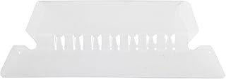 Pendaflex File Folder Tabs, Plastic Tabs with Blank Inserts, 2-Inch, Clear, 25-Pack, Writable Labels for Hanging File Folders, Fits Letter and Legal Size
