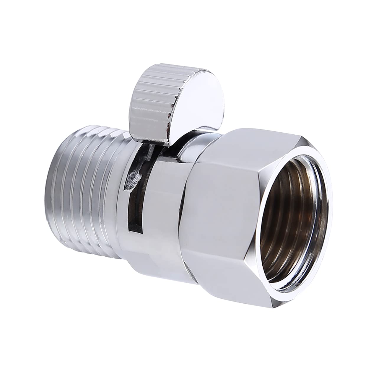 KES Shower Head Shut Off Valve Brass with Handle Lever G1/2 Water Flow Control V