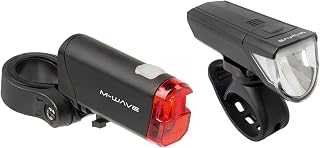 Atlas K51 LED Bicycle Light Set, 30/15 Lux, StVZO M-WAVE