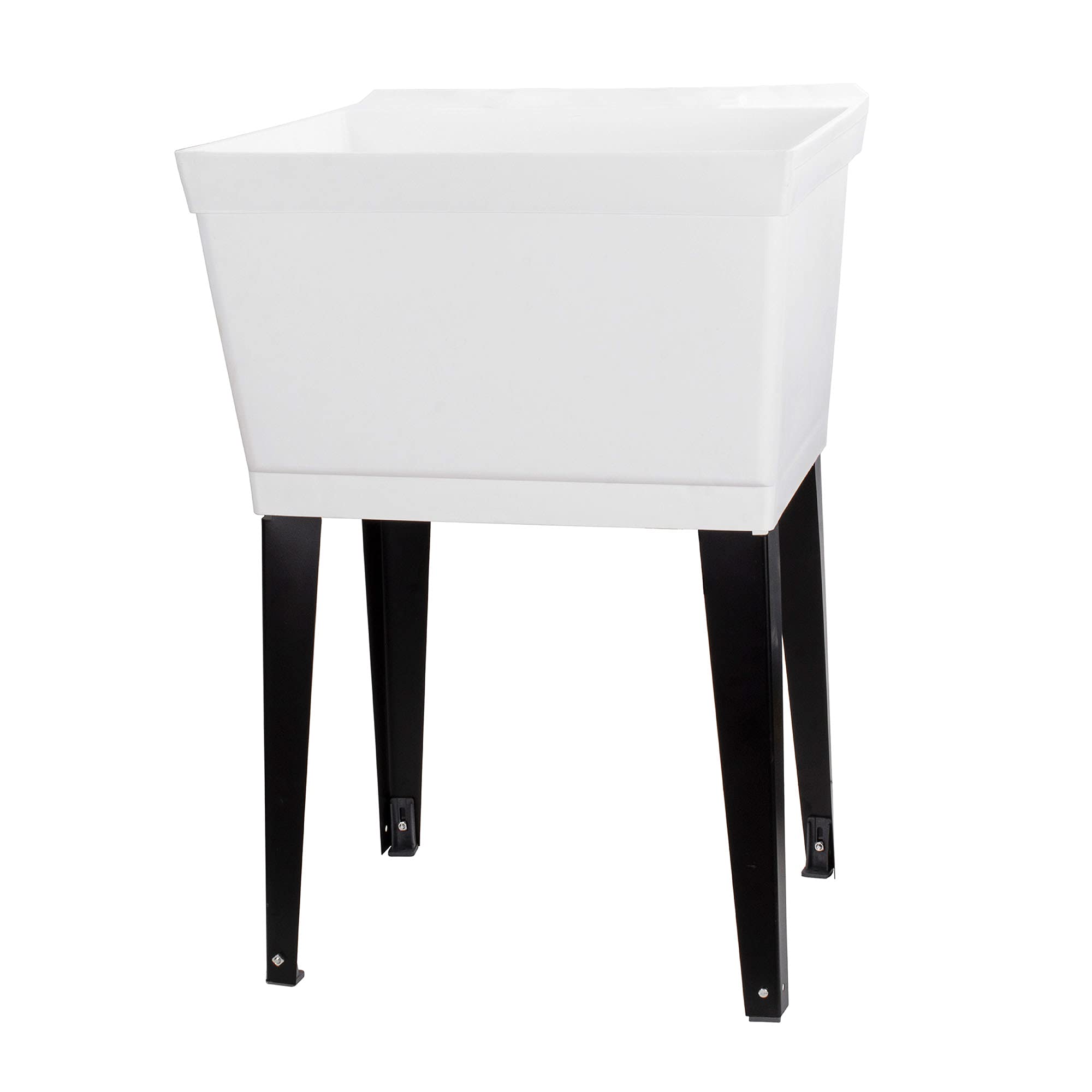 19 Gallon Utility Sink Laundry Tub by JS Jackson Supplies with Adjustable Metal 