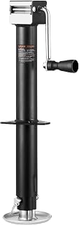 VEVOR 5000 lbs A-Frame Trailer Jack, 15" Vertical Travel, Adjustable Drop Leg, for Horse, Utility, Yacht Trailers