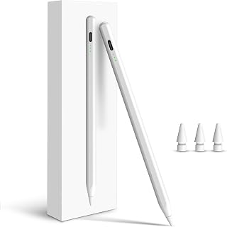 Penlike Pencil for Apple iPad 2026-2018, Fast Charge Stylus Pen for iPad | Fits for iPad A16/11-6th, Air 11"/13" M4/M3/M2/5th-3rd, Pro 13/11/M4/12.9, Mini A17 Pro/6/5th Palm Rejection,Tilt Sensitivity
