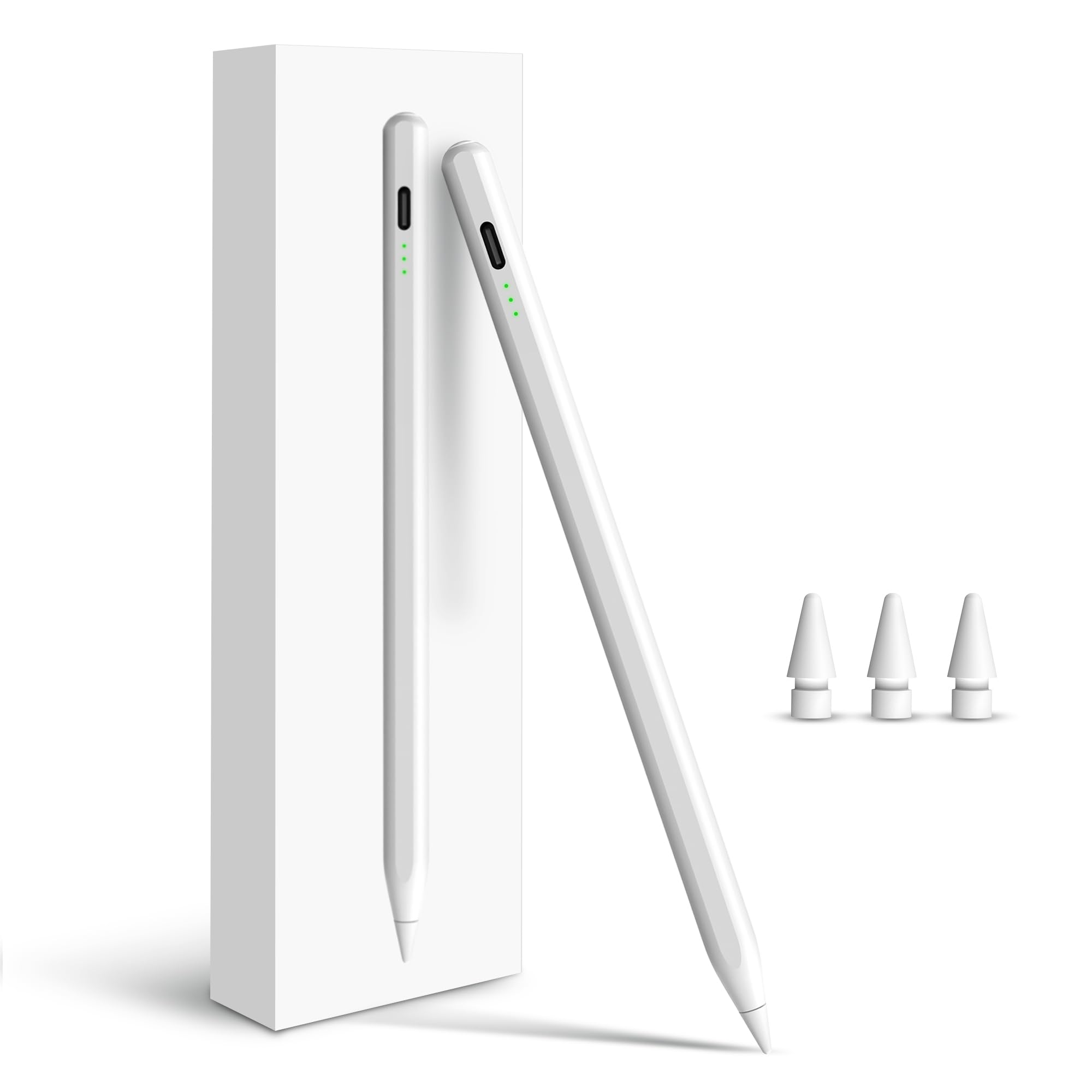 Penlike Pencil for Apple iPad 2026-2018, Fast Charge Stylus Pen for iPad | Fits 