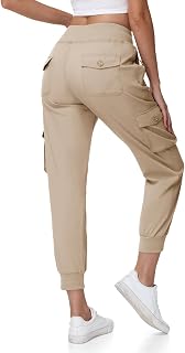 YSENTO Pantaloni da trekking da donna, leggeri, ad asciugatura rapida, funzionali, per jogging, casual