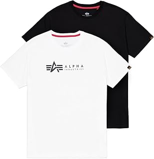 ALPHA INDUSTRIES Men's T-Shirt (Pack of 2)