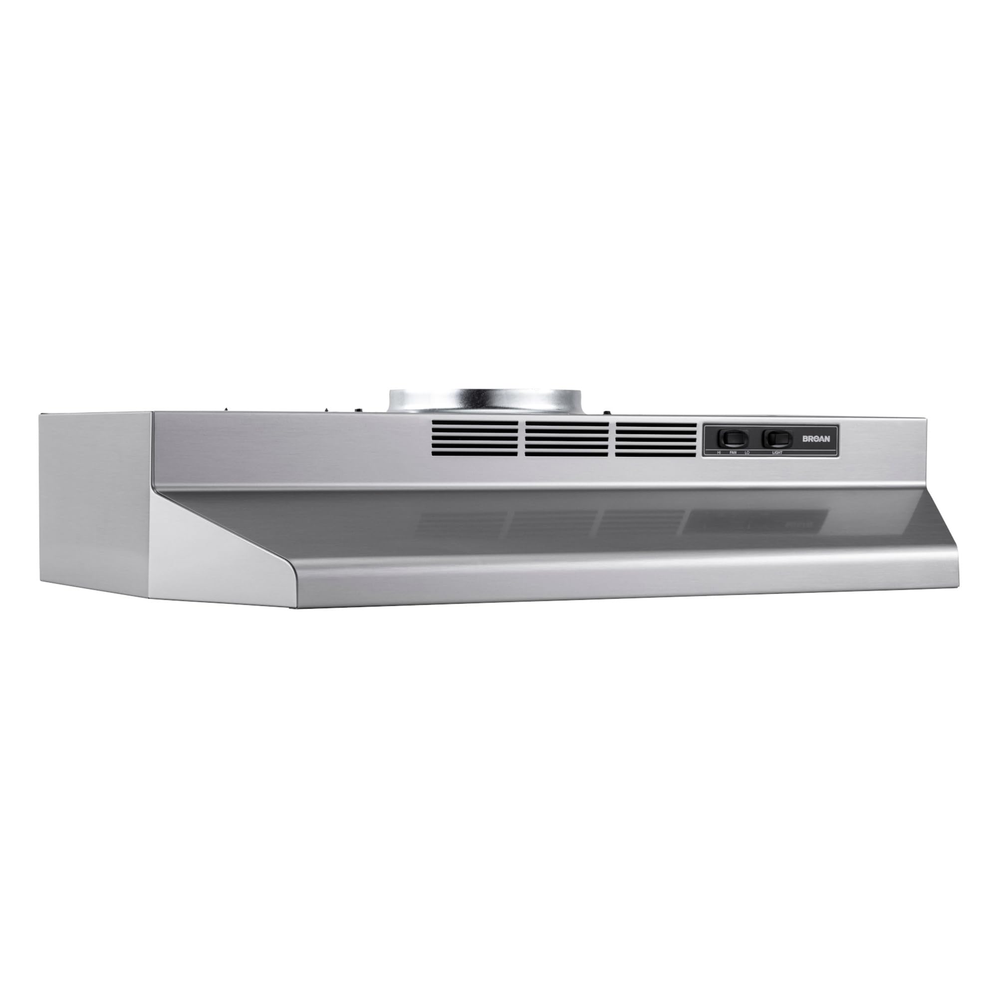 Broan-NuTone 30-Inch Fingerprint Resistant Convertible Under-Cabinet Range Hood,