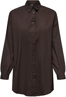Only Onlnora Women's T-Shirt Wvn Noos Size L/S Women's Shirt