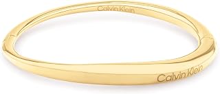 Calvin Klein ELONGATED DROPS Collection Women's Bangle Bracelet in Stainless Steel
