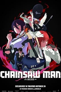 CHAINSAW MAN THE MOVIE REZE ARC - 11"x17" Original Promo Movie Poster 2025