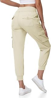 YSENTO Pantaloni da trekking da donna, leggeri, ad asciugatura rapida, funzionali, per jogging, casual