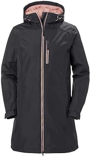 Helly Hansen Women's W Long Belfast Winter Jacket, Ebony, 2XL