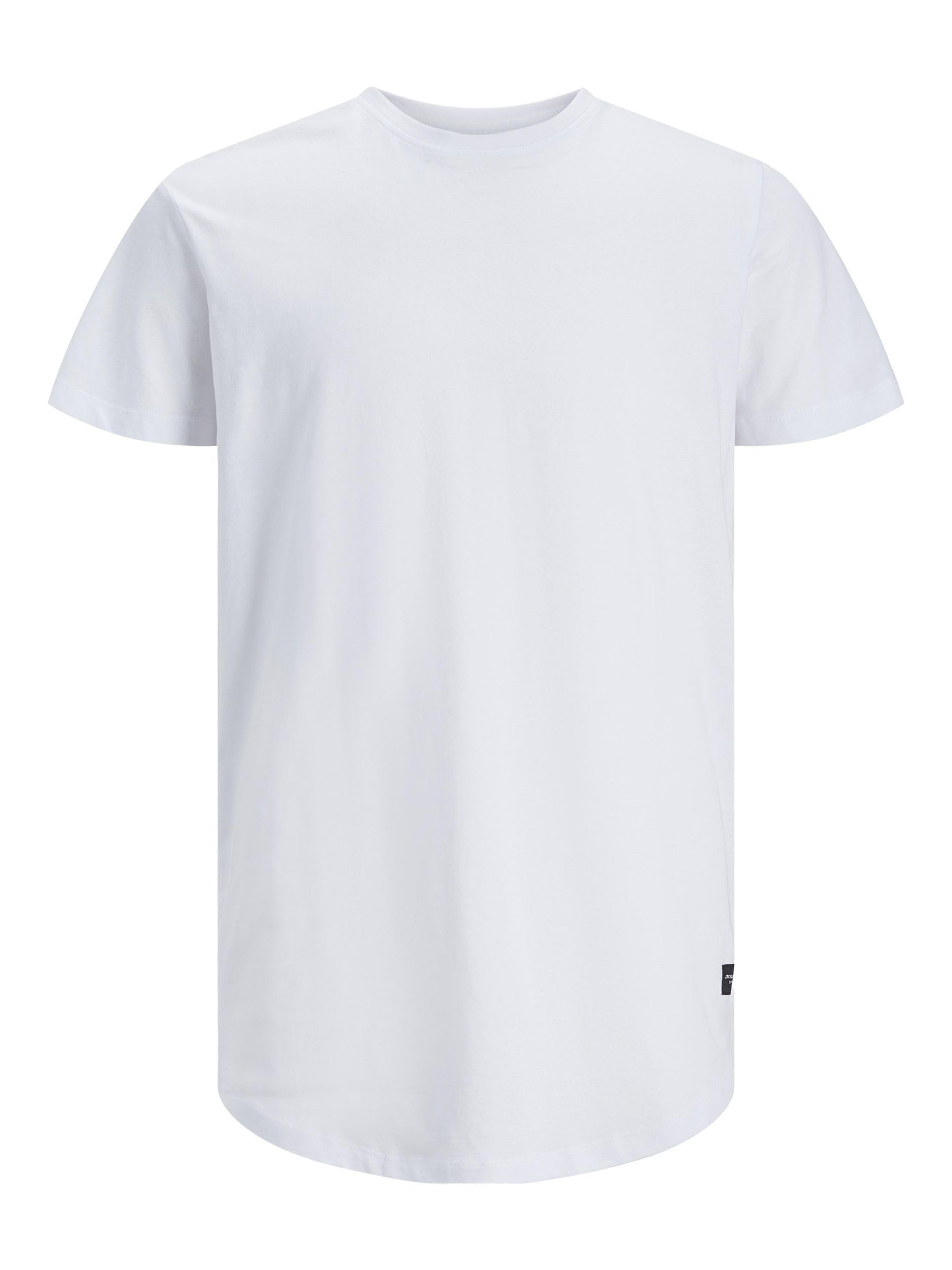Jack & Jones Noa Crew Neck Regular Fit XXL White