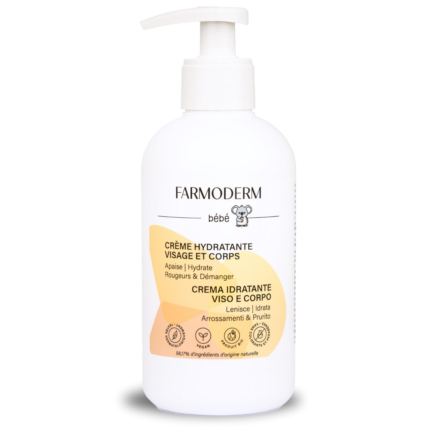 Farmoderm Baby and Child Soothing Moisturizing Cream Face and Body 300ml