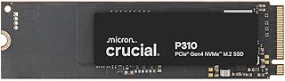 Crucial P310 2TB SSD, PCIe Gen4 NVMe M.2 2280, Up to 7,100MB/s, for Laptop, Desktop (PC), & Handheld Gaming Consoles, Includes Acronis Data Recovery Software, Solid State Drive - CT2000P310SSD801