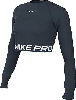 NIKE Women's Pro 365 Dri-fit Verkürztes Longsleeve-Oberteil Für Damen Top