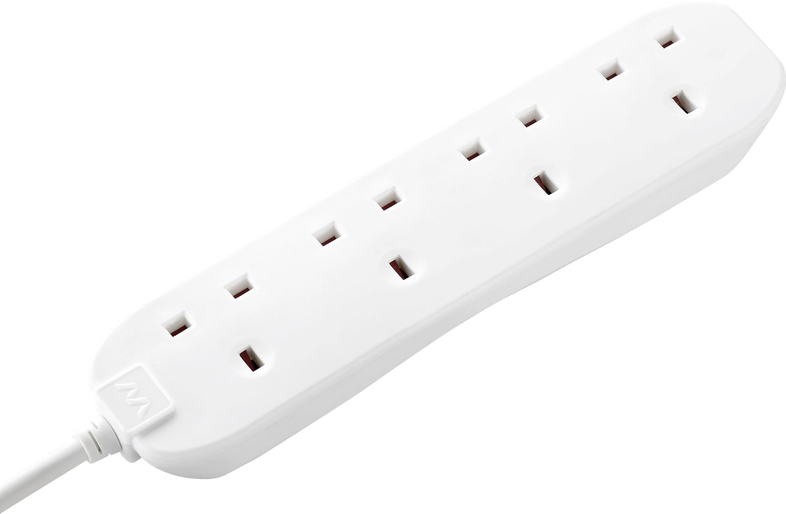 Masterplug Four Socket Extension Lead, 5 Metre Cable, Unswitched, 4-Way Plug Ext