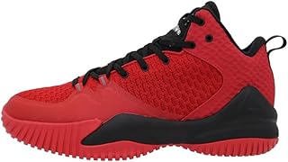 PEAK High Top Mens Basketball Shoes Lou Williams Streetball Master Breathable Outdoor Sneakers Pickleball Shoes Cushioning Shoes for Fitness