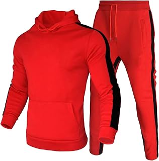 amropi Tracksuit Jogging Set for Men Hoodies and Pants 2 Pieces