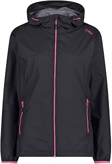 CMP Giacca Donna Con Cappuccio Antipioggia Giacca da pioggia Donna