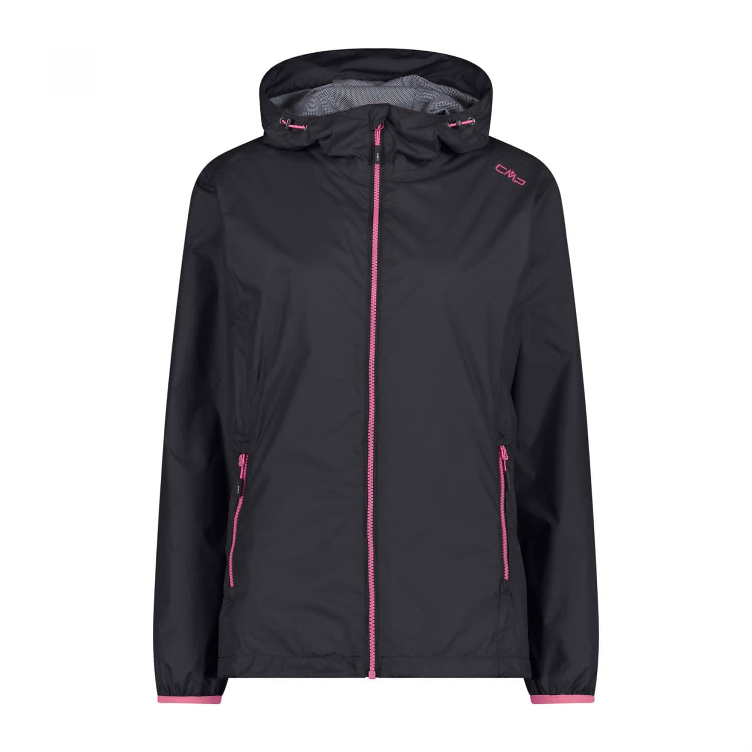CMP Giacca Donna Con Cappuccio Antipioggia Giacca da pioggia Donna