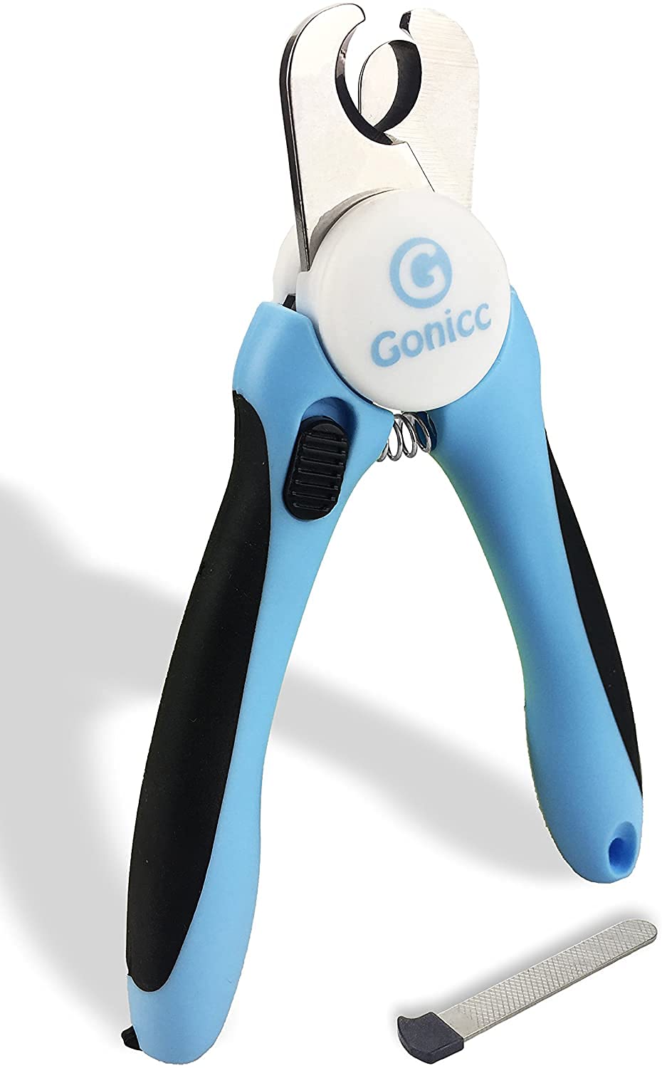 gonicc Dog Nail Clippers and Trimmers - with Safety Guard to Avoid Over Cutting,