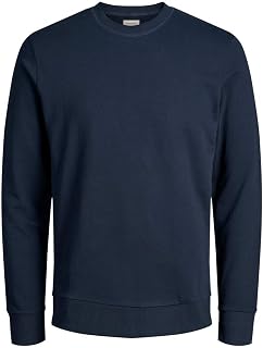 JACK & JONES Mens Basic Crew Neck