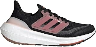 adidas Womens Ultraboost Ultra Boost Light Running Sneakers Shoes - Black