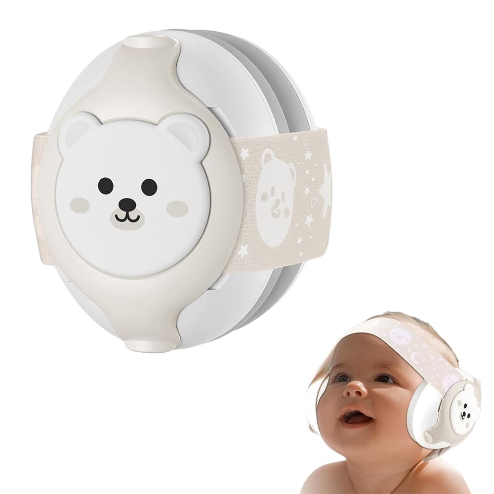 YomauiYee Baby Earmuffs 25dB NRR – Noise Cancelling Headphones for Babies 0-36 M