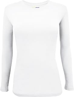 Natural Uniforms Women's Under Scrub Tee Crew Neck Long Sleeve T-Shirt