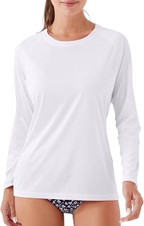 NAVISKIN Women's Long Sleeve UPF 50+ Sun Protection Quick Dry Lightweight Hiking Shirt
