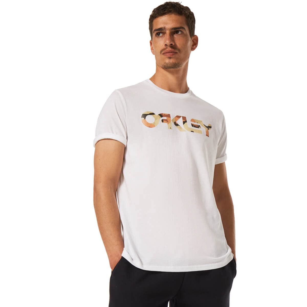 Oakley Mens Mark II Tee Crew Neck Regular Fit Short Sleeve T-Shirt