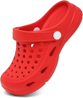 Cubufly Zoccoli da Giardino per Bambini, Scarpe acquatiche, Sandali per Bambini per Interni ed Esterni (Bambini Piccoli/Grandi Bambini)