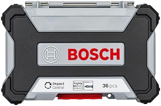 Bosch Professional Set of 36 pcs Impact Control, Pick and Click Impact Driver Accessories