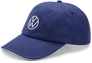 Volkswagen 000084300AT530 Baseball Cap Blue with VW Logo