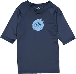 Kanu Surf Boys' Paradise UPF 50 Sun Protective Rashguard Swim Shirt
