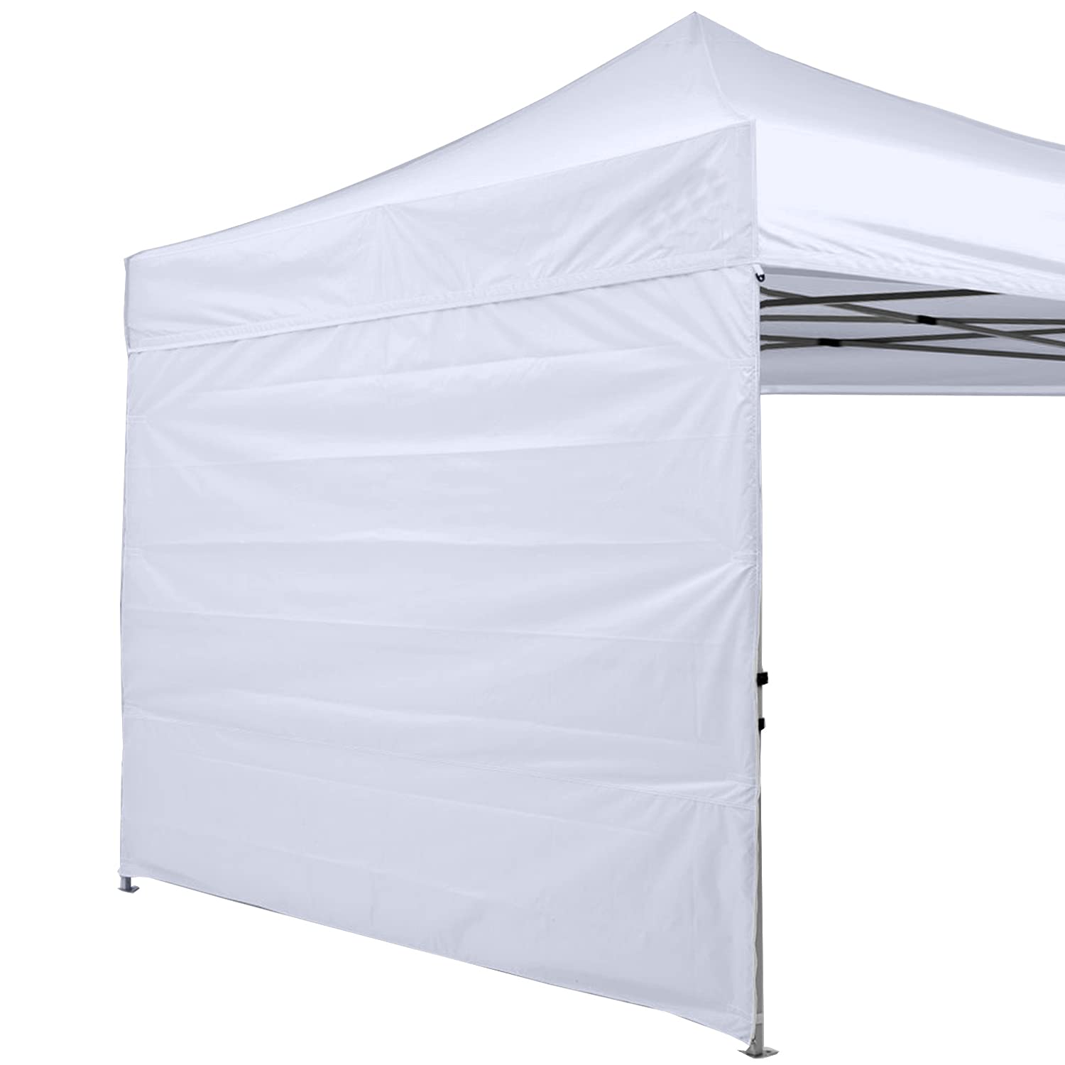 ABCCANOPY Instant Canopy SunWall 10x10 FT No Frame or Top, White