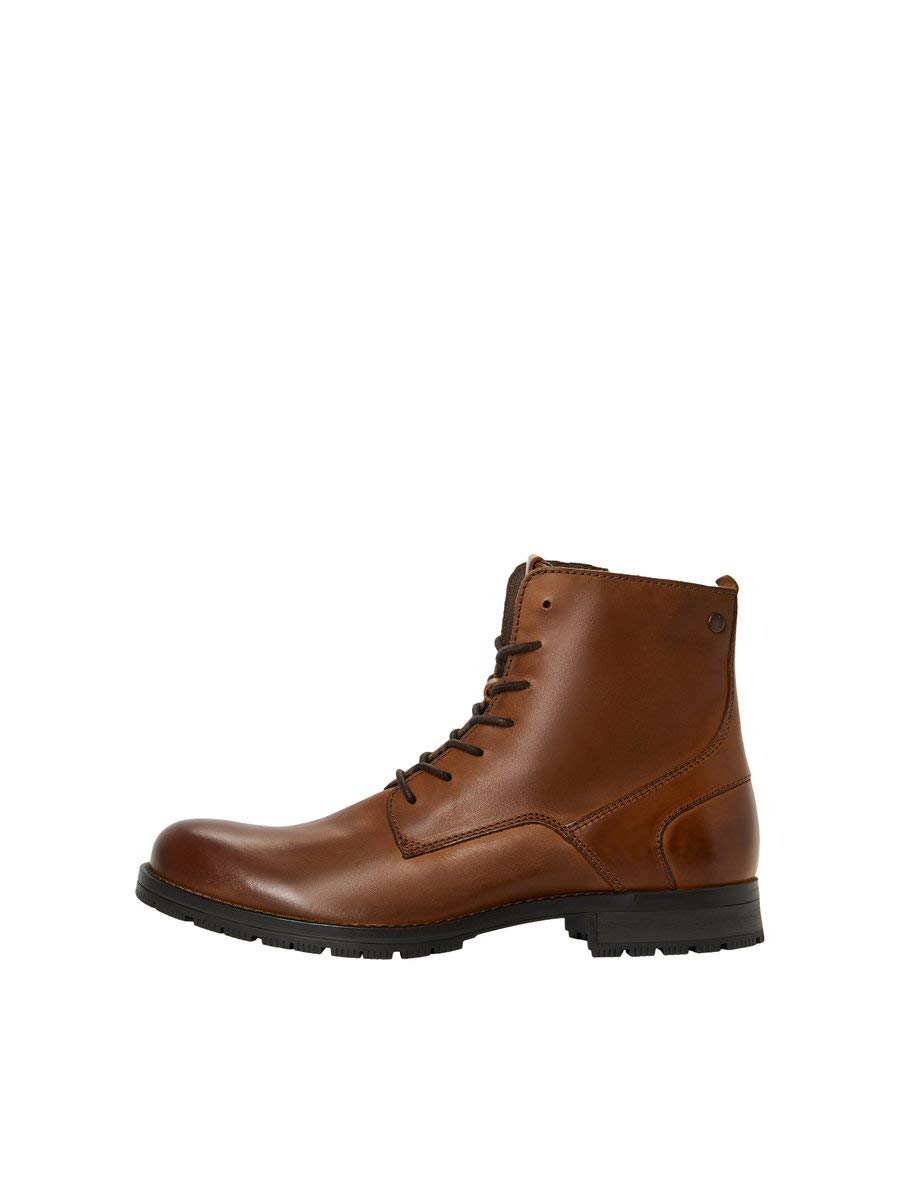 JACK & JONES Jfwtremor Leather Boot Sn Lace-up Ankle BootsMen