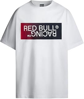 Red Bull Racing Men's Ombre Logo Tee T-Shirt