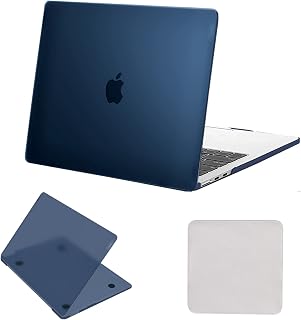 2026 M5対応 MacBook Air 13.6インチ ケース [M4/M3/M2] A3240 A3113 A2681, マット-シーブルー