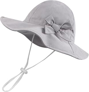 BAVST Baby Sun Hat Girls Floppy Bucket Hat Summer Toddler Outdoor Cap for Swim Beach
