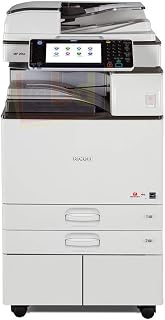 Ricoh Aficio MP 5054 Tabloid/Ledger-Size Black and White Laser Multifunction Copier - 50ppm, Print, Scan, Copy, Network, Auto Duplex, 4 Trays, Stand (Renewed)