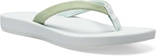Sanuk Womens Cosmic Shores | Water Resistant Flip Flops for Women | EVA Footbed With Arch Support | Women's Beach Sandals