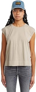 G-STAR Back Zip Overdyed SS T Wmn T-Shirt for Women