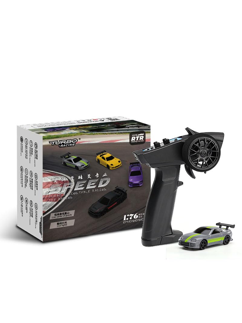 【Official Japan Product】Hitec Turbo Racing C73 On-Road Car Silver After-Sales Su