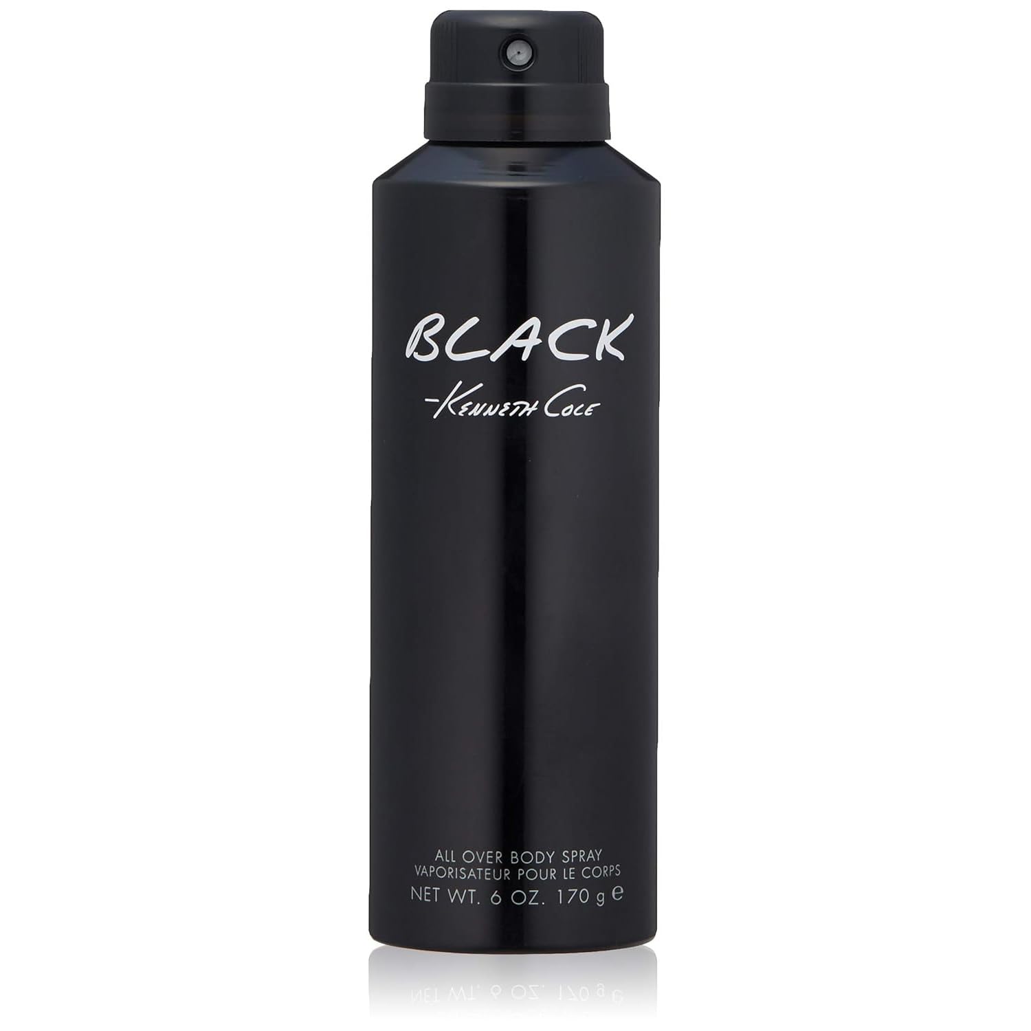Kenneth Cole Black All Over Body Spray for Men, 6.0 Fl. Oz | Body Spray Cologne 
