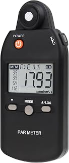 Quantum PAR Meter Full-Spectrum High Precision PPFD Tester for Photosynthetic Activity of Indoor and Outdoor Plants 400-700nm Light Lux Tester