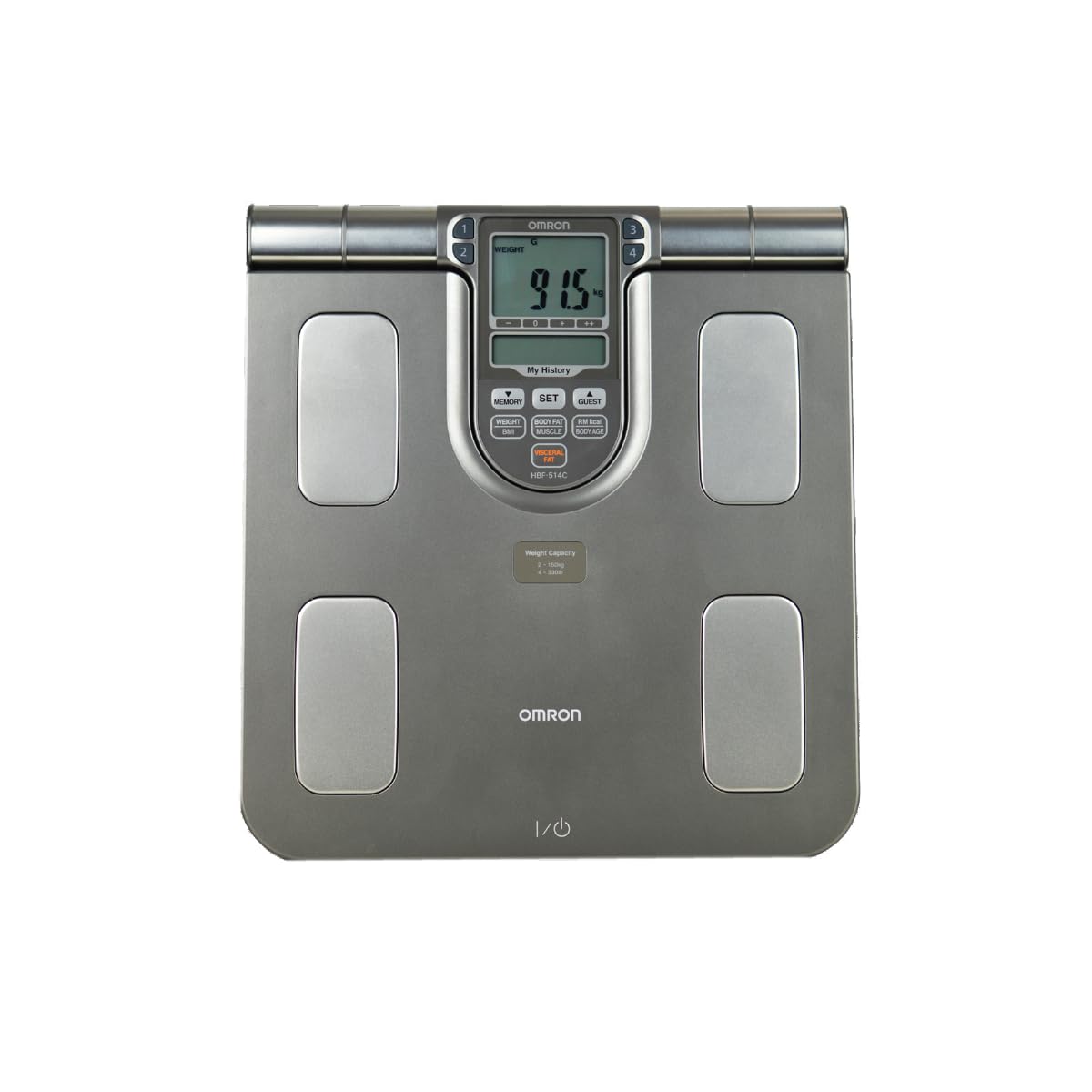 OMRON Body Composition Monitor & Scale (up to 330 pounds) | Track Skeletal Muscl