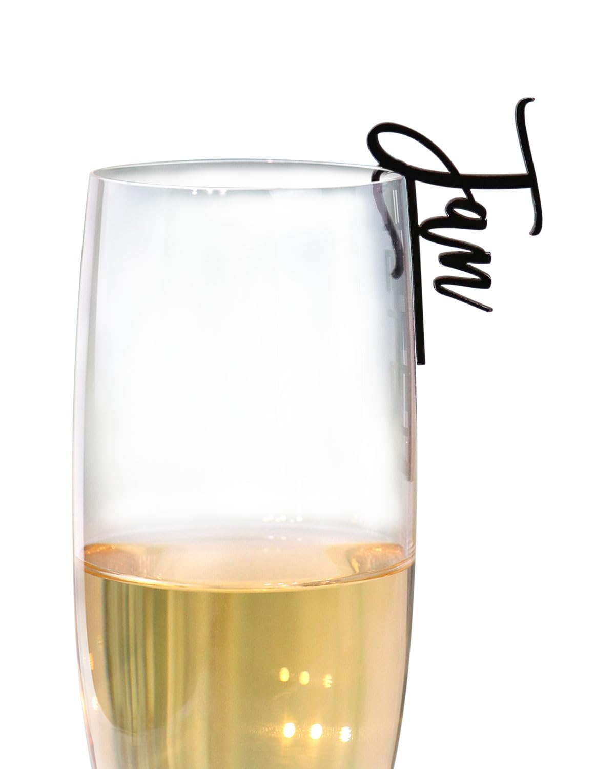 Wedding Custom Wine Charms,Custom Drink Tags,14 Colors Acrylic Personalized Init